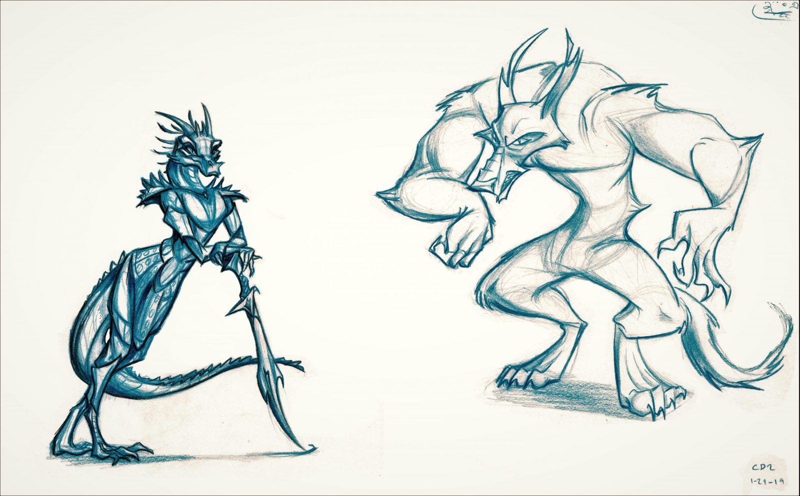 L’nshom Mei and Werewolf